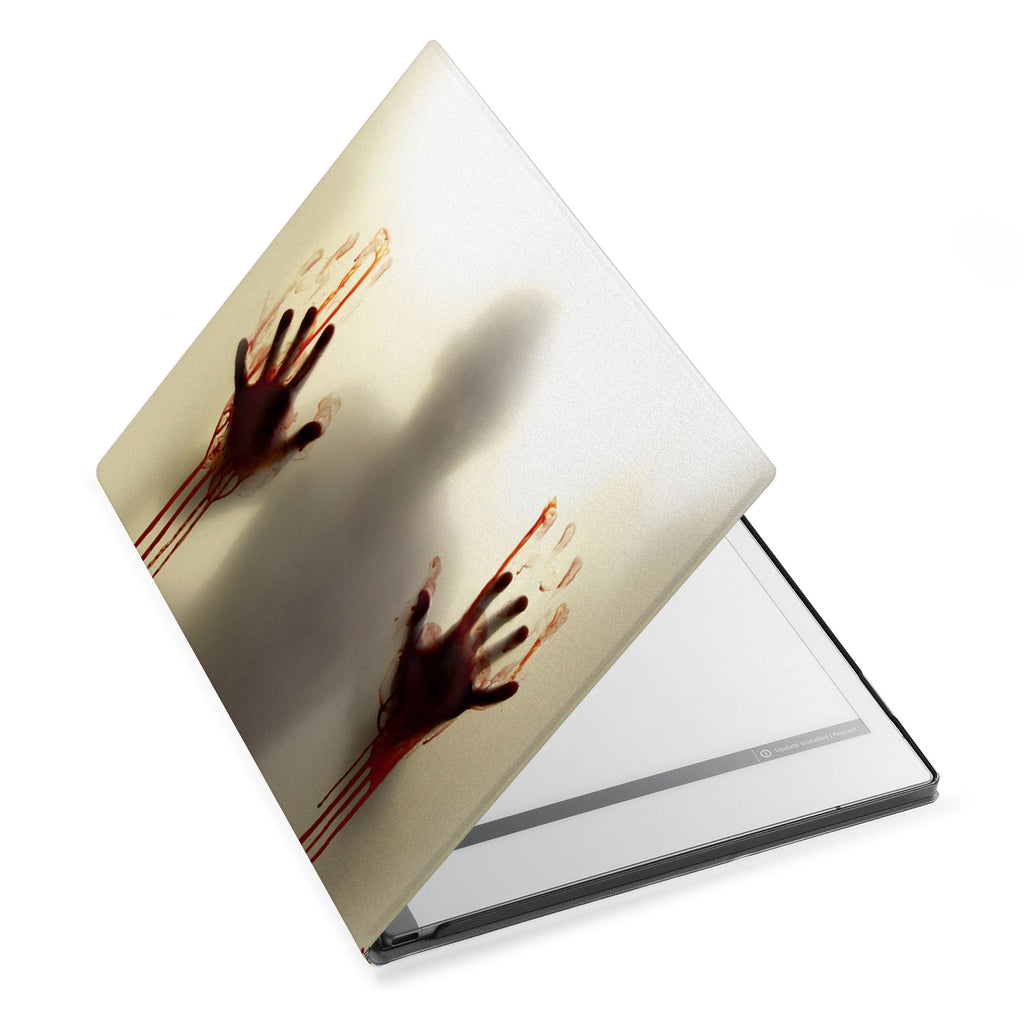 The Personalized VistaCase reMarkable Pen Holder CasewithHorror design adds a touch of elegance to your device.