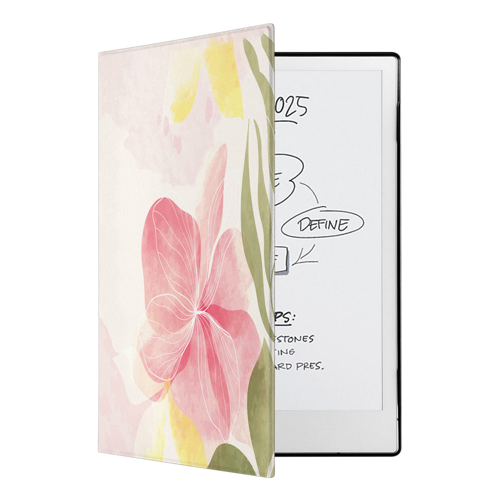 swap - The Personalized VistaCase reMarkable Pen Holder Case is adorned with a vibrant and intricately detailed Abstract design