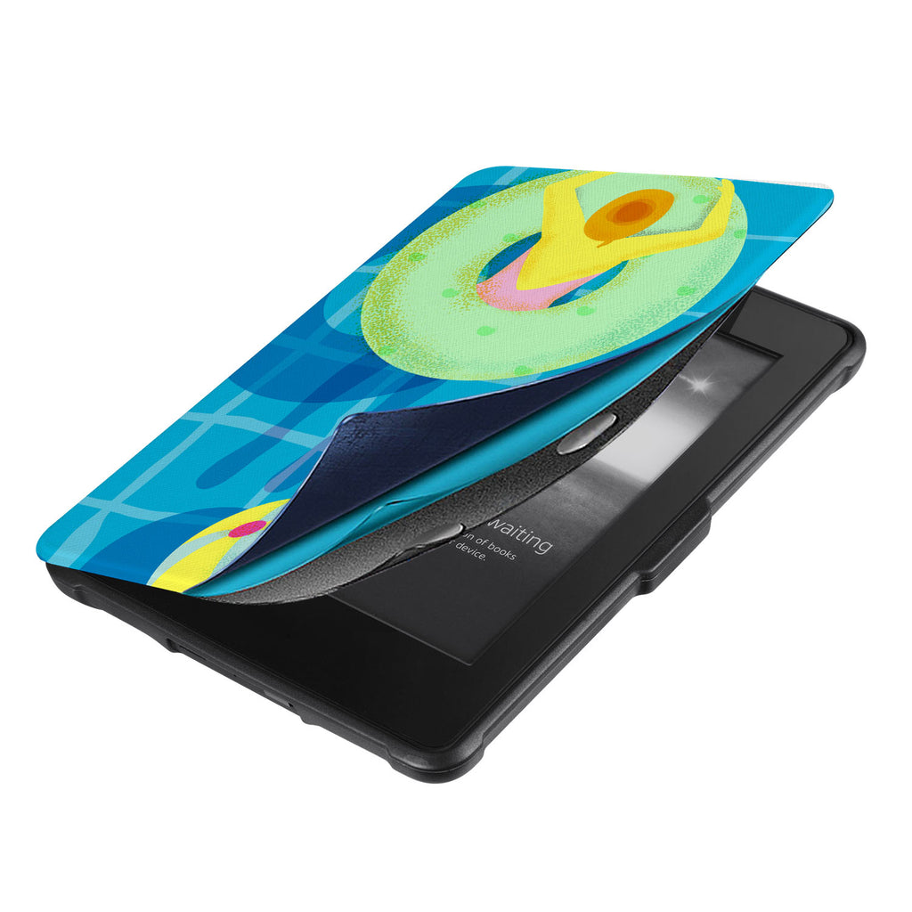 Magnetic attachment ensures cover is securely closed