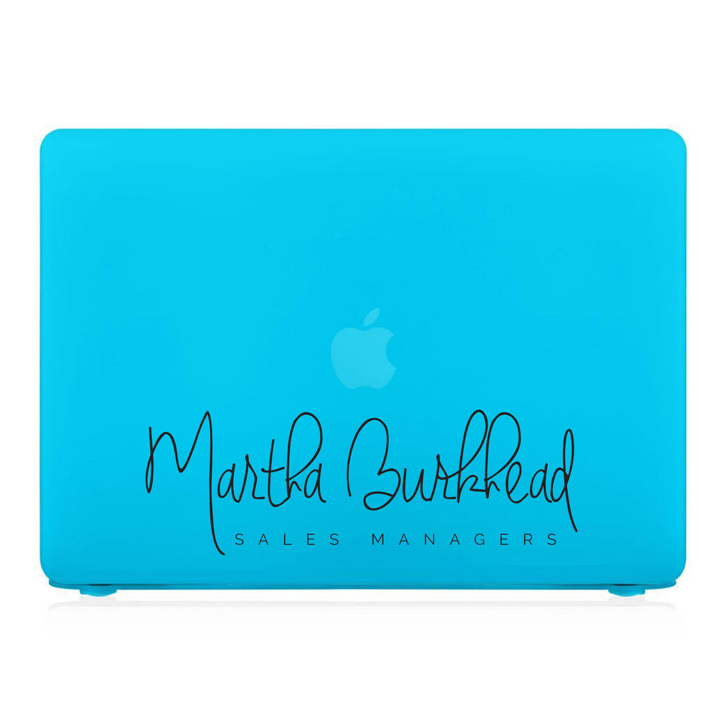MacBook Case - Signature with Occupation 37