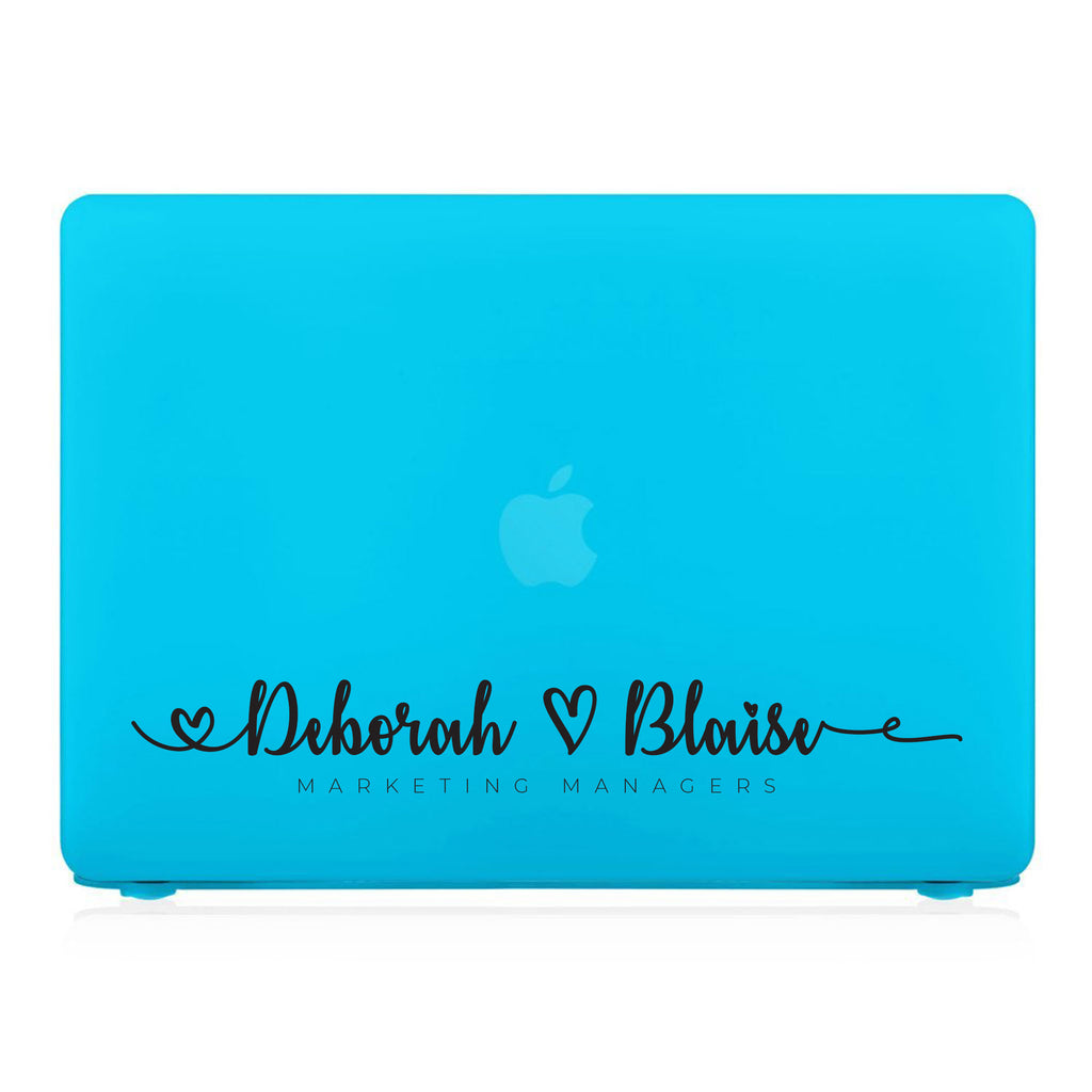 MacBook Case - Signature with Occupation 02