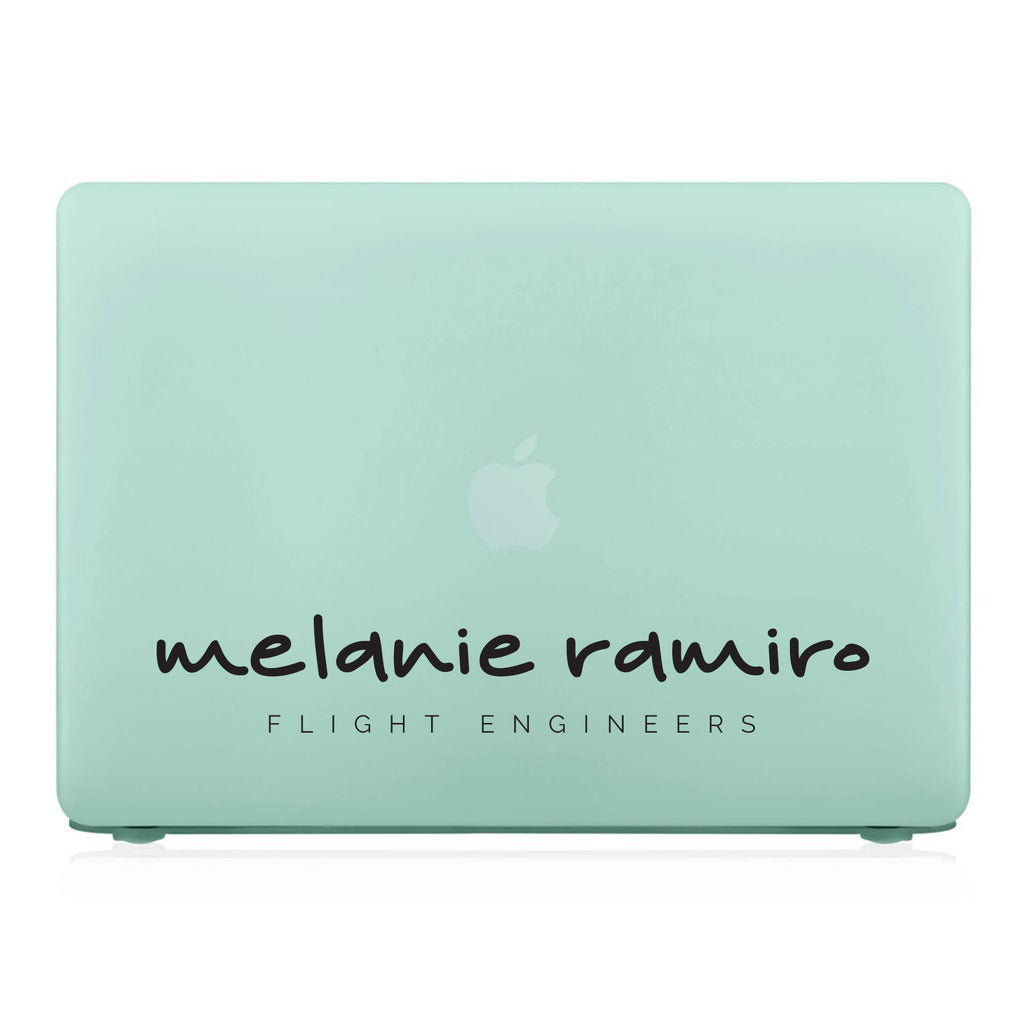 MacBook Case - Signature with Occupation 55
