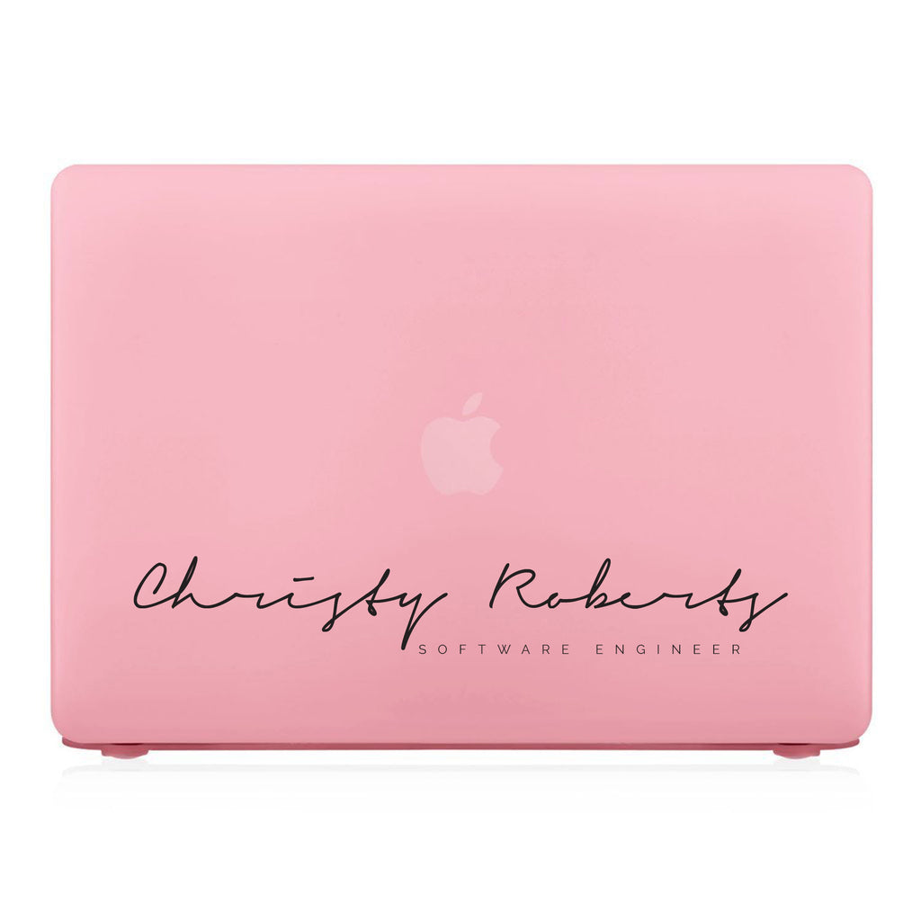 MacBook Case - Signature with Occupation 23