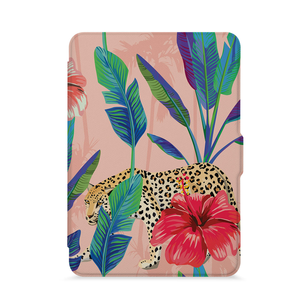 front view of personalized kindle paperwhite case with 02 design - swap