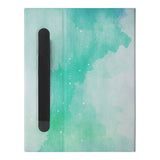 The Personalized VistaCase reMarkable Pen Holder Case with Abstract Watercolor Splash design features a built-in Marker pen holder,