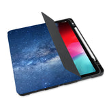 personalized iPad case with pencil holder and Starry Night design - swap