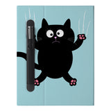 The Personalized VistaCase reMarkable Pen Holder Case with Cat Kitty design features a built-in Marker pen holder,