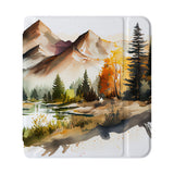 front view of personalized Kobo case with Watercolor View design