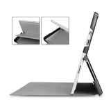 Full port acess of Personalized Microsoft Surface Pro and Go Case in Movice Stand View with Birds design