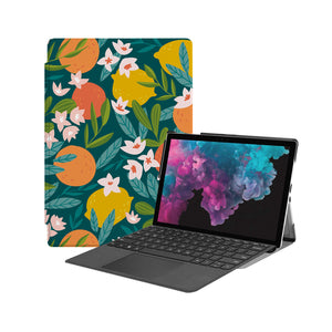 the Hero Image of Personalized Microsoft Surface Pro and Go Case with Fruits design