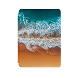 the front side of Personalized Microsoft Surface Pro and Go Case with Sea Waves design