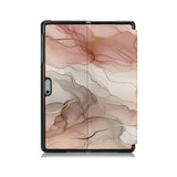 the back side of Personalized Microsoft Surface Pro and Go Case with Marble design