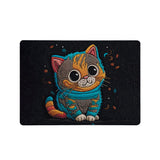 Add your name, company name, signature to this Front Personalized microsoft surface laptop Case Cute Cat design