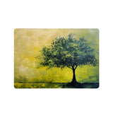 Add your name, company name, signature to this Front Personalized microsoft surface laptop Case Tree Painting design