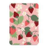 the front view of Personalized Samsung Galaxy Tab Case with Tropical Fruits design