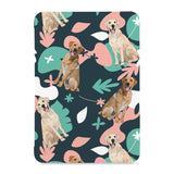 the front view of Personalized Samsung Galaxy Tab Case with Lovely Dog design