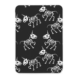 the front view of Personalized Samsung Galaxy Tab Case with Animal Skeleton design