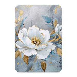 the front view of Personalized Samsung Galaxy Tab Case with Flower Art design