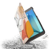 the drop protection feature of Personalized Samsung Galaxy Tab Case with Spring design