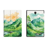 the whole printed area of Personalized Samsung Galaxy Tab Case with Landscape design