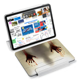  the VistaCase Personalized iPad Slim Fit Case with Horror design,  Designed with convenience in mind, the case automatically wakes your iPad when opened and puts it to sleep when closed.