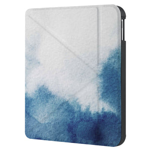 swap front and back view of personalized KOBO case and Abstract Ink Painting design