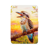 front view of personalized kindle paperwhite case with Australia Wild Animal design