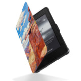 Reinforced rubber bumpers on the corners to protect your Kindle Paperwhite kindle case with US Famous Attractions design
