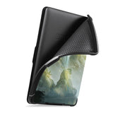 Flexible Soft Back Cover with Watercolor View design can Hghly protect your Kindle without any damage