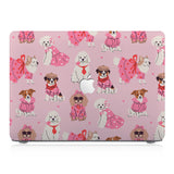 This lightweight, slim hardshell with Lovely Dog design is easy to install and fits closely to protect against scratches