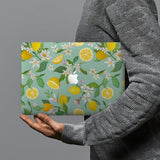 hardshell case with Tropical Fruits design combines a sleek hardshell design with vibrant colors for stylish protection against scratches, dents, and bumps for your Macbook