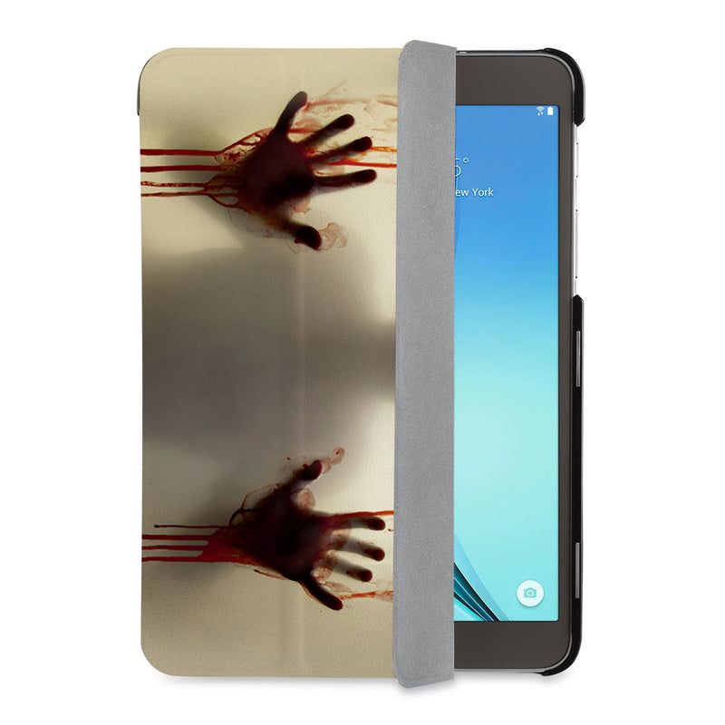 auto on off function of Personalized Samsung Galaxy Tab Case with Horror design - swap