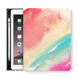 frontview of personalized iPad folio case with 3 design