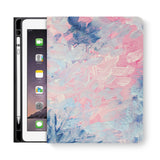 frontview of personalized iPad folio case with 1 design