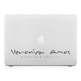 MacBook Case - Signature with Occupation 08