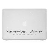 MacBook Case - Signature with Occupation 08